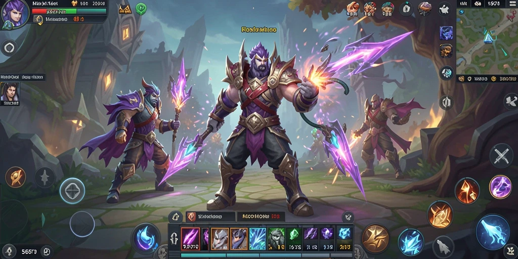 Tampilan gameplay MMORPG yang menakjubkan di 567TV.
