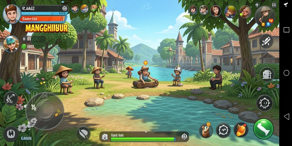 Tampilan gameplay menarik dan seru dari AA62 yang siap menghibur.