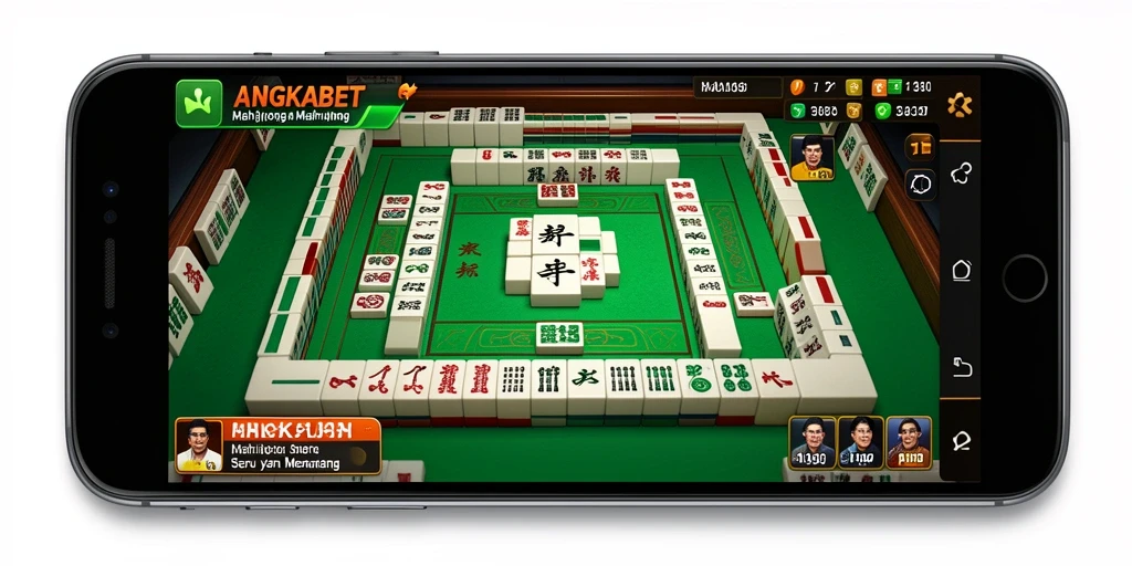 Gameplay Mahjong yang mendebarkan dan penuh strategi.