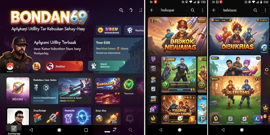 Screenshot BONDAN69 menampilkan dashboard yang intuitif dan fitur pengingat yang efisien.