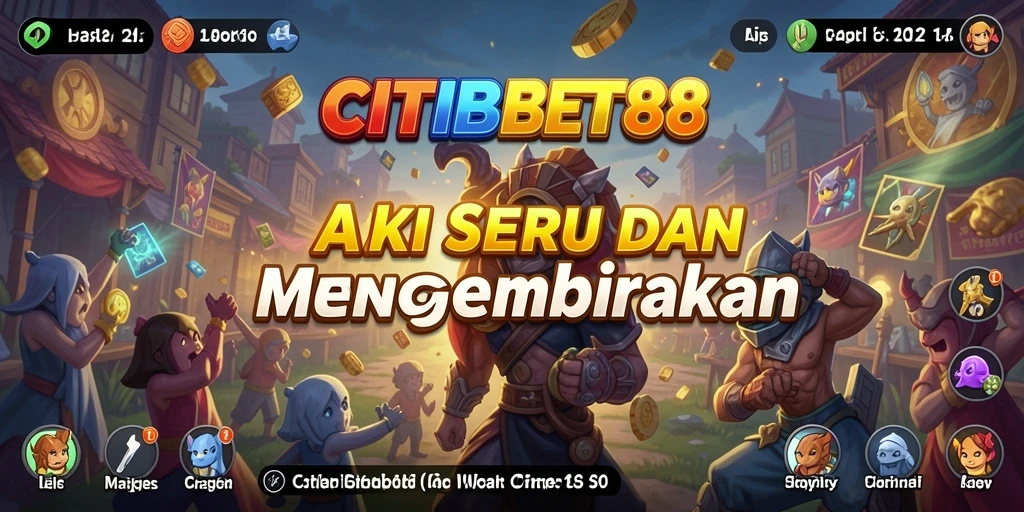 Tampilan mendebarkan dari gameplay CITIBET88 yang penuh action.