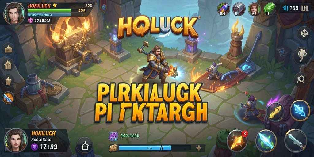Tampilan dinamis dari gameplay HOKILUCK yang seru