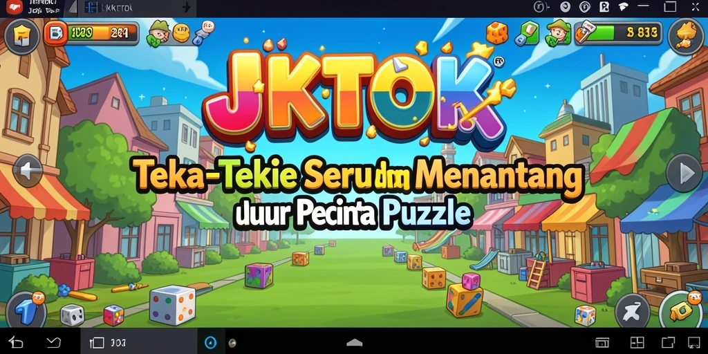 Tampilan gameplay JKTOK yang menantang dan menyenangkan.