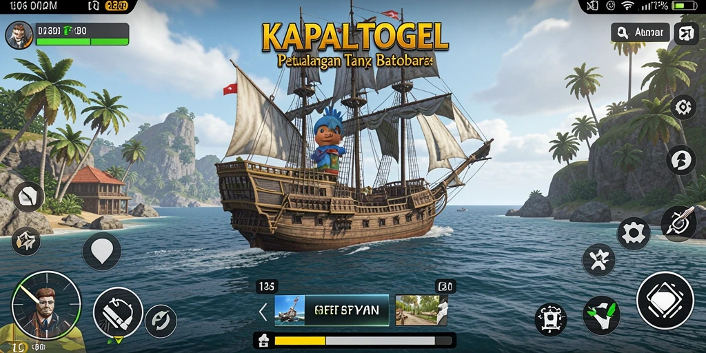 Tampilan gameplay KAPALTOGEL yang menakjubkan dalam dunia terbuka.