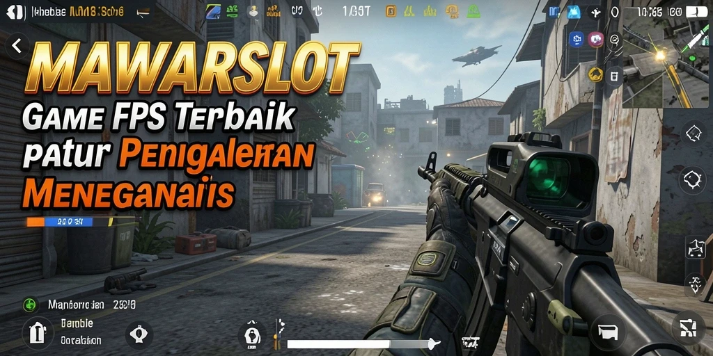 Tangkapan layar dari gameplay intens MAWARSLOT yang menampilkan aksi tembak-menembak seru.