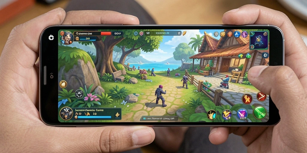 Tampilan gameplay S80 yang mengasyikkan dan penuh warna.