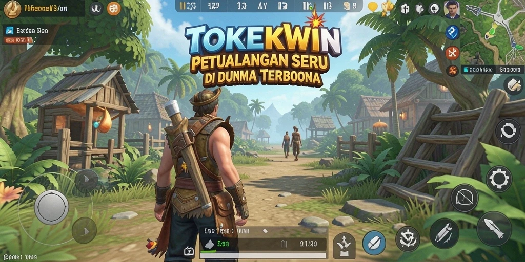 Gameplay seru dalam dunia terbuka TOKEKWIN dengan petualangan yang tak terbatas.