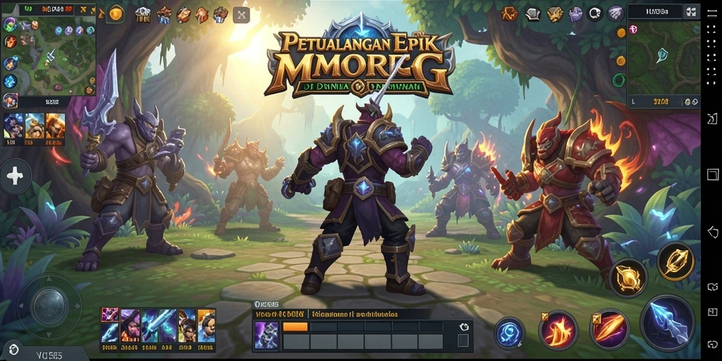Gameplay menarik dari VC55 di dunia MMORPG.